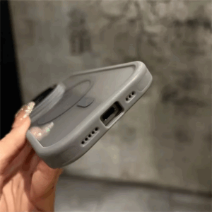 Camera Lens Protection Flip Bracket Stand For Magsafe Magnetic Case for iPhone 15 11 12 13 14 16 Pro Max Plus Transparent Cover - Image 2
