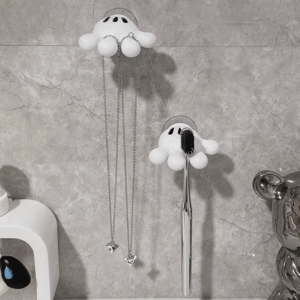 Toothbrush holder Mickey Palm cute bathroom towel suction cup multi-function hook traceless hook data cable winder - Image 5