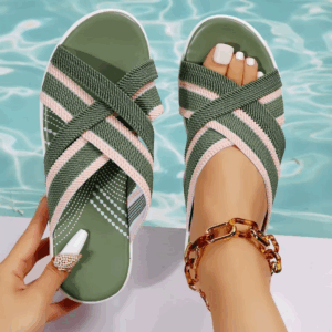 New Summer Fashion Casual Women's Slippers Sandals Women Flat Shoes Beach Wedges Comfortable Flip-flops - Image 7