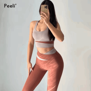 Yoga Set Women Clothing Sport Suit Sexy Sports Bra High Waist Sport Leggings Athletic 2 Piece Gym Set Workout Outfits Sportswear - Image 3