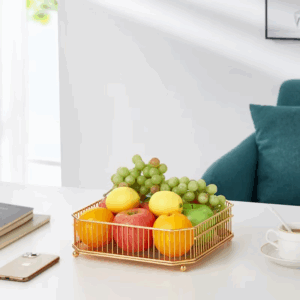 Detachable Black Tier Fruit Basket with Banana Hanger Large Capacity Fruit Bowl for Kitchen Countertop Stylish Hanging Storage - Image 4
