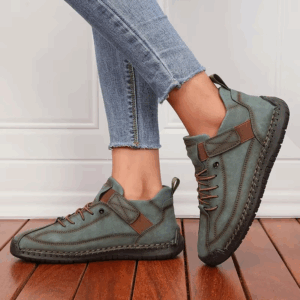 Women's Boots Mid Top for Summer British Style Retro Anti Slip Workwear Shoes Fashionable Luxurious Design Couple's Loafers - Image 4