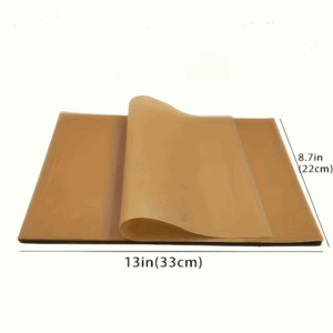 50/200pcs Pre-Cut Parchment Paper Baking Sheets Non-Stick, Half Sheet Pan Size for Baking Cooking Grilling Air Fryer Steaming - Image 2
