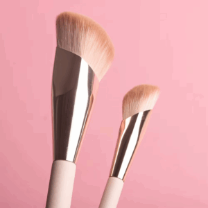 OVW Makeup Brushes Liquid Foundation Concealer Blending Blush Brush 2PCS Oblique Head Face Contour Professional Makeup Tool - Image 6