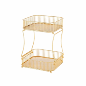 Detachable Black Tier Fruit Basket with Banana Hanger Large Capacity Fruit Bowl for Kitchen Countertop Stylish Hanging Storage - Image 3