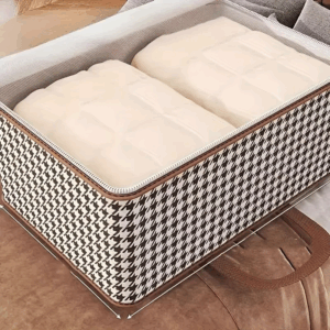 2025 New Storage Box Large Capacity Portable Household Clothes Organizer with Handles Dustproof Foldable Travel Bag - Image 4