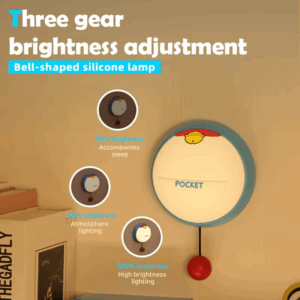 New Bell Clap Night Light Timing 3 Levels Brightness Sleeping Nursery Wall Lighting Beside Lamp For Kids Room Decor - Image 5