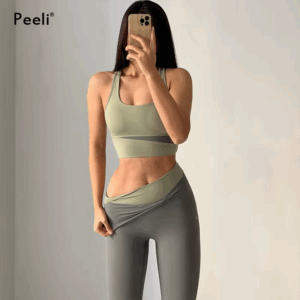 Yoga Set Women Clothing Sport Suit Sexy Sports Bra High Waist Sport Leggings Athletic 2 Piece Gym Set Workout Outfits Sportswear - Image 5