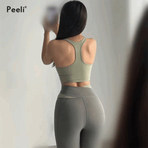 Yoga Set Women Clothing Sport Suit Sexy Sports Bra High Waist Sport Leggings Athletic 2 Piece Gym Set Workout Outfits Sportswear - Image 4