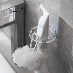 1pc Home Creative Bathroom Punch Free Fun Toothbrush Holder Storage Wall Hanging Multi-Functional Toothbrush Holder - Image 5