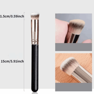 1/2/5 pcs Foundation Concealer Brush, Premium Contour Blusher Brushes, Flawless Under Eye Dense Face Makeup Brush For Blending - Image 4