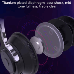 NEWMSNR Heavy Bass Colorful Light Gamer Headsets Bluetooth Headphones Head-mounted Noise Reduction Wireless Earphones for iPhone - Image 6