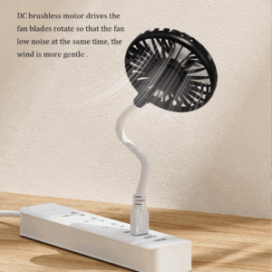 USB Rechargeable Handheld Fan Silent Cooling Power Bank Wireless Mini Play Plug Fans Summer Outdoors and Travel - Image 7