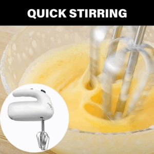 2025 New Professional Electric Hand Mixer 5 Speed Control 300W Powerful Motor Hand Mixer for Mixing Kitchen Baking - Image 4