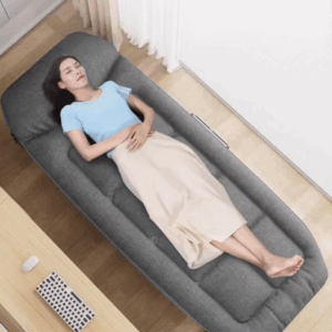 Folding Bed Single Gray Sofa Bed Office Nap Bed Simple And Portable Office Folding Bed Sturdy And Easy To Store Folding Bed - Image 7