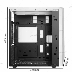 ATX desktop computer side transparent USB 3.0 gaming glass DIY empty chassis power supply PC case - Image 4