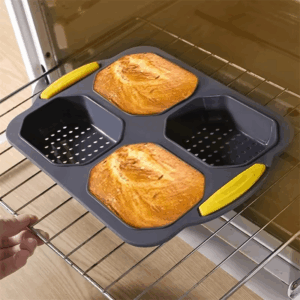 Baking Mould Restaurant Hamburger Bun Silicone Mold Foldable Reusable Bread Pan Heat Resistance DIY Kitchen Tool Accessories - Image 7