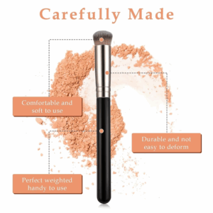 1/2/5 pcs Foundation Concealer Brush, Premium Contour Blusher Brushes, Flawless Under Eye Dense Face Makeup Brush For Blending - Image 5