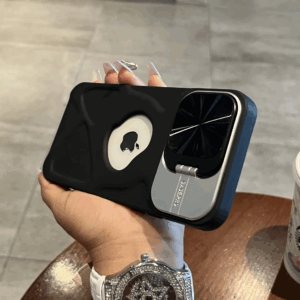Fashion Logo Hole Magnetic Case for iPhone 11 12 13 14 15 16 Pro Max Plus Lens Protection Flip Stand Magsafe Silicone Soft Cover - Image 4