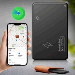 Wallet Tracker Card Wireless Charging Tracking Location Gps Locator Smart Tag For Iphone Apple Device Find My Airtag GPS Locator - Image 2