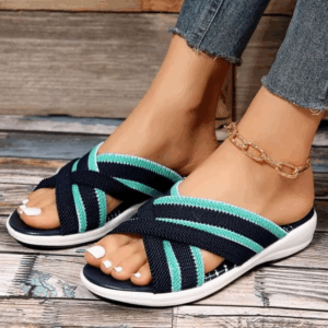 New Summer Fashion Casual Women's Slippers Sandals Women Flat Shoes Beach Wedges Comfortable Flip-flops - Image 6