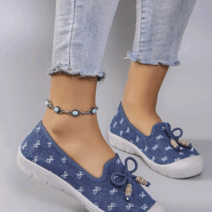 Spring New Women's Casual Sports Shoes Comfortable, Breathable, Lightweight, Wear resistant Lazy Shoes, Soft soled Flat Shoes - Image 4