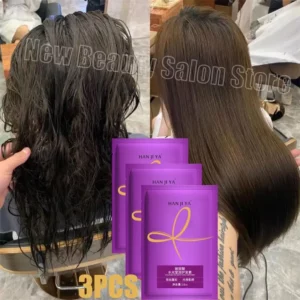 Keratin Hair Mask Magical 5 Second Repair Damage Frizzy Soft Smooth Shiny Hair Deep Moisturize Hair Treat Repair Hair Care Mask - Image 3
