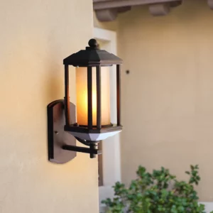Outdoor Wall Lamp Waterproof Outdoor Chinese Style Gate Garden Courtyard Retro Exterior Wall Balcony Door Front Lamp - Image 4