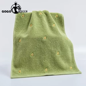 75x35cm avocado style towel cotton face wash household cotton soft absorbent microfiber towel - Image 3