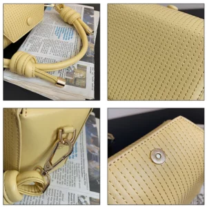 Soft PU Leather Women Tote Bag Luxury Designer Handbag For Girls 2021 Summer Versatile Ladies Cute Shoulder Bags Solid Fashion - Image 4