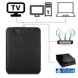 WD Elements Portable External Hard Drive Disk HD 1TB 2TB High capacity SATA USB 3.0 Storage Device Original for Computer Laptop - Image 5
