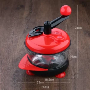 Multi-function Kitchen Manual Food Processor Household Meat Grinder Vegetable Chopper Quick Shredder Green Cutter Egg Blender - Image 6