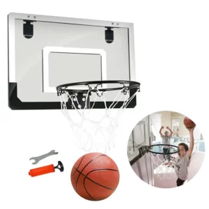 Kids Sports Toys Basketball Balls Toys for Boys Girls 3+ Years Old Wall Type Foldable Basketball Hoop Throw Outdoor Indoor Games - Image 6