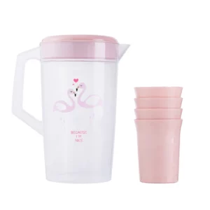 2000ml Large-Capacity Cold Water Jug With Cup Heat Resistant Household Teapot Kettle Beverage Storage Container Bottle - Image 6