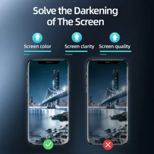 Joyroom Private Glass For iphone 16 15 14 13 ProMax Screen Protector Anti-spy Tempered Glass For iPhone Privacy Screen Protector - Image 4