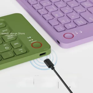 Portable Bluetooth Foldable Keyboard For IOS/Android/Windows Tablet Mobile Phone Portable Keyboard Computer Accessories - Image 4