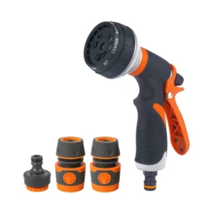 Watering Gun Garden 8 Modes High Pressure Sprayer Adjustable Irrigation Watering Nozzle for Plant Lawn Yard Watering Sprinkler - Image 4