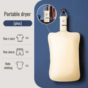 Electric Clothes Dryer Foldable Clothes Dryer for Light Clothes Underwear Baby Clothes for Apartments Travel Dorm RV - Image 6