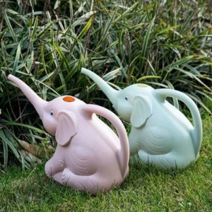Cute Plastic Elephant Shape Watering Pot Can Plant Outdoor Irrigation Home Accessories Gardening Tools Equipment Garden Supplies - Image 4