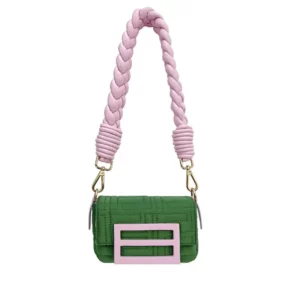 2024  Mobile Phone Woven Strip Mini Small Bag  Single Shoulder Messenger Small Flap crossbody Fashion Women  Luxury Designer New - Image 6