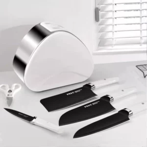 Imported German steel craftsman forged kitchen knife set, professional chef knife,sharp bone versatile knife,kitchen accessories - Image 5