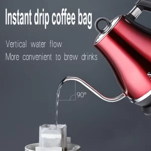 1.2L Gooseneck Electric Kettle Tea Coffee Thermo Pot Appliances Kitchen Smart Kettle Quick Heating Electric Boiling 220V Sonifer - Image 2