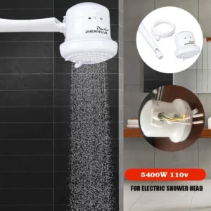 Instant Hot Electric Water Heater 5400w 110v Electric Heating Faucet Shower Bath Shower Gear Adjustable Winter Heater V2q5 - Image 2