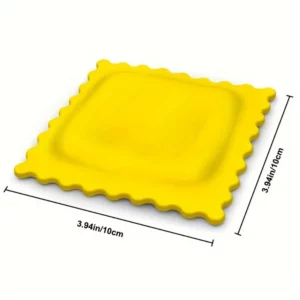 1pc Cartoon Biscuit-Shaped Soup Spoon Rest - Heat Insulating and Anti-Scalding Mat for Kitchen Gadgets for Restaurant Kitchen - Image 3