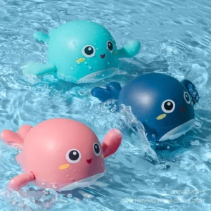 Baby Bath Toys Kids Swimming Clockwork Dolls Play Water Fun Bathing Cute Funny Children Bathroom Shower Bathtub Animals Toy - Image 4