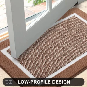 Olanly Household Foot Mat Family Kitchen Carpet Floor Indoor Mat Decor Absorbent Entrance Door Mat Dirt Resistant Anti-slip Rug - Image 7
