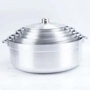 Cheap Hot Selling 6-Piece Aluminum Pot Set 20-36CM Soup Pot Die Cast Casserole Forged Kitchen Pot Cookware Sets - Image 5