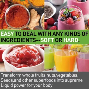 2 in 1 Stand Blender&Meat Grinder&Juicer&Grinding 400W Stainless Steel Kitchen Mixer Fruit Food Processor Ice Smoothies Sonifer - Image 5