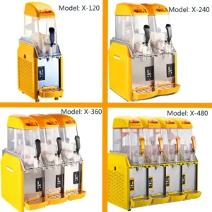 Commercial Slushie Machine Slush Maker Frozen Drink Dispenser Ice-Cool Juice Smoothie Granita Vending Machine - Image 2