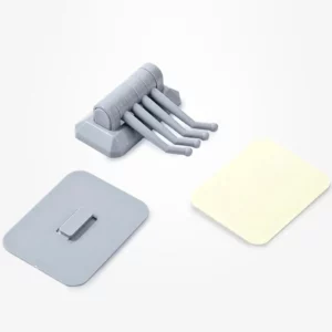 Strong Self Adhesive Wall 4 Hook Strong Without Drilling Key Holder Door Kitchen Towel Hanger Hooks Home Storage Accessories - Image 5